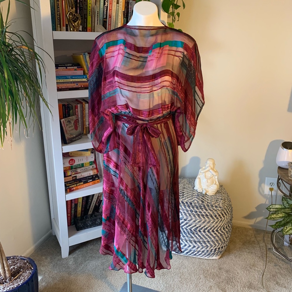 Vintage The Silk Farm by Incinoo Silk Dress